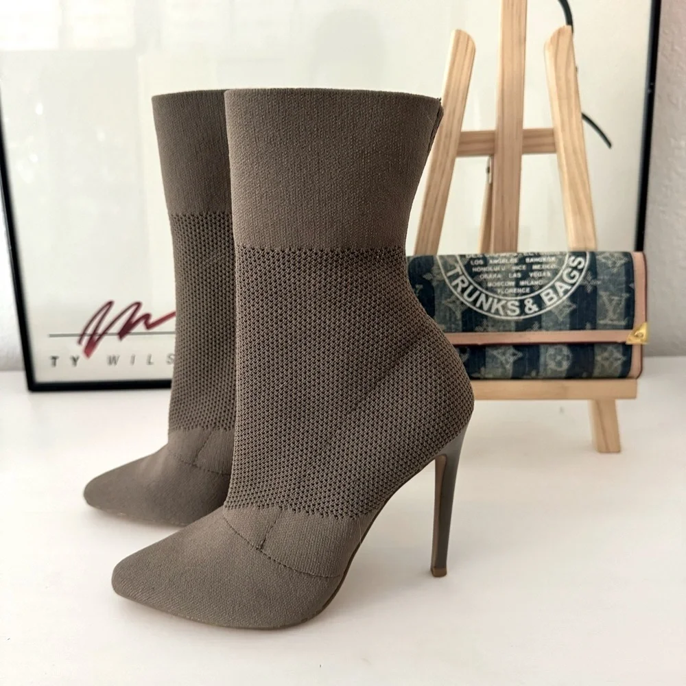 Steve Madden Century Women's Brown Tan Boots Size 6